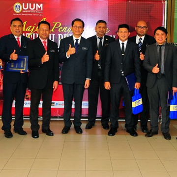 The Newly Appointed 2019 UUM Key Office Bearers Pledge To Work Hard And Do Their Best  